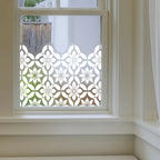 Scarlino Privacy Frosted Window Film Border Creative Windows
