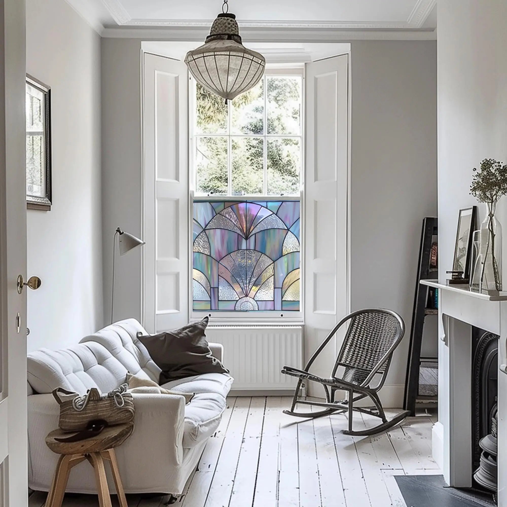 Arcore Stained Glass Privacy Window Film Creative Windows