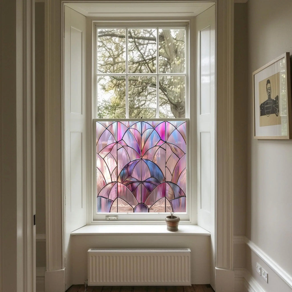 Loculi Stained Glass Privacy Window Film Creative Windows