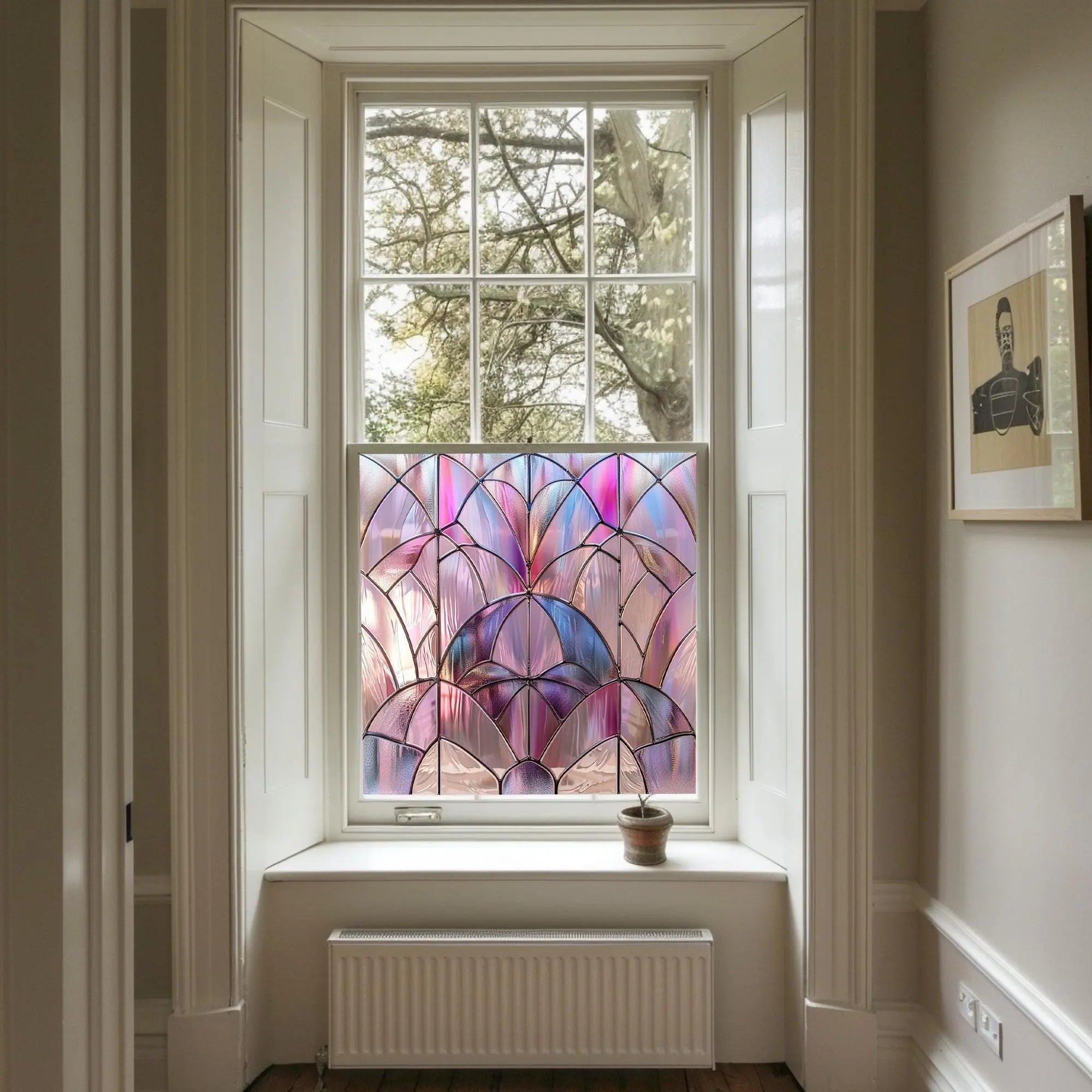 Loculi Stained Glass Privacy Window Film Creative Windows
