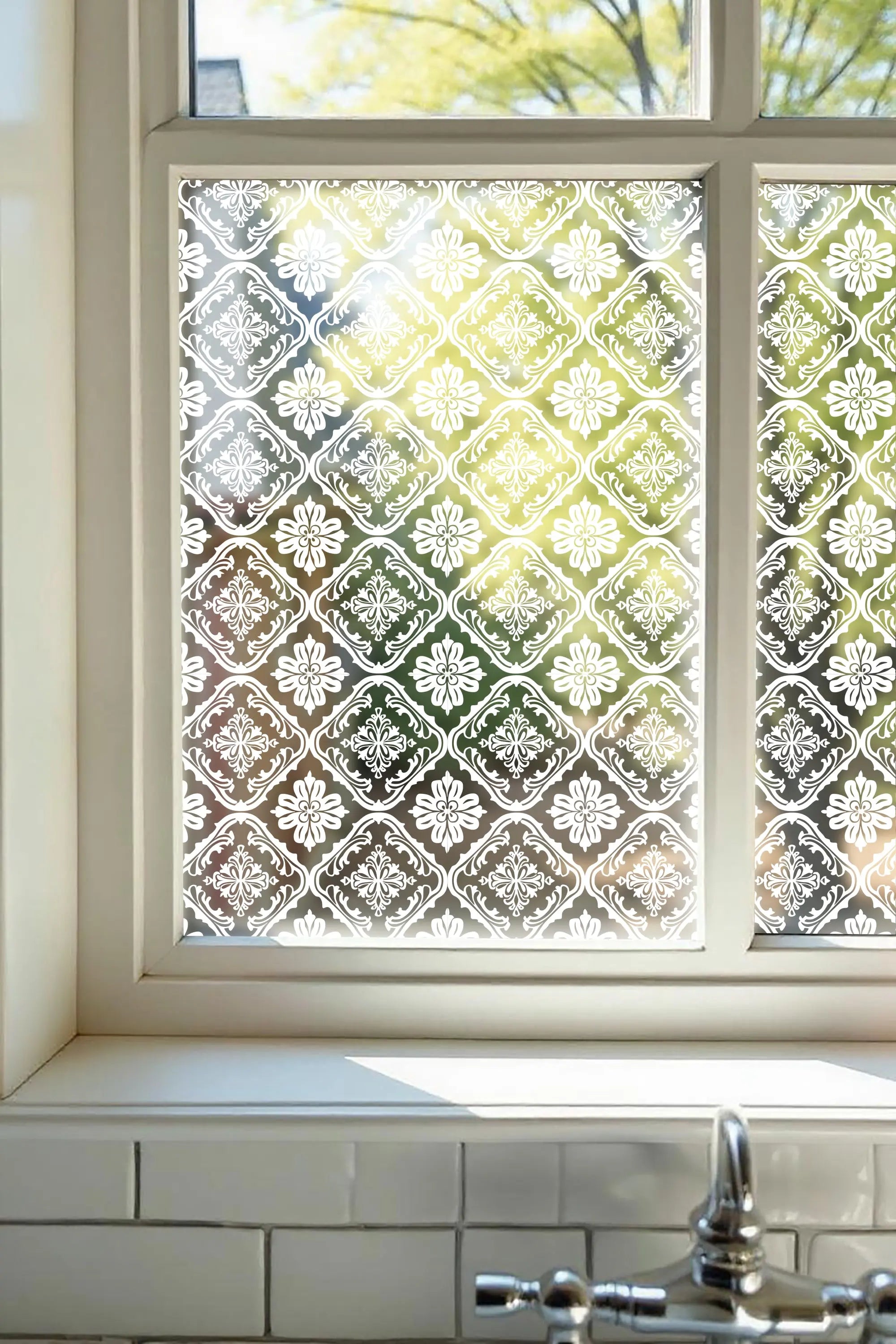 Lauco Frosted Patterned Window Film Creative Windows