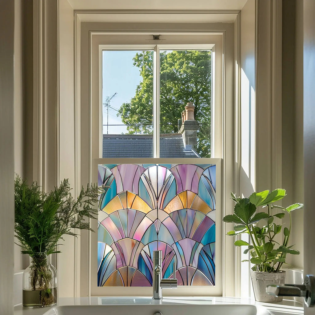 Valdagno Privacy Stained Glass Window Film Creative Windows
