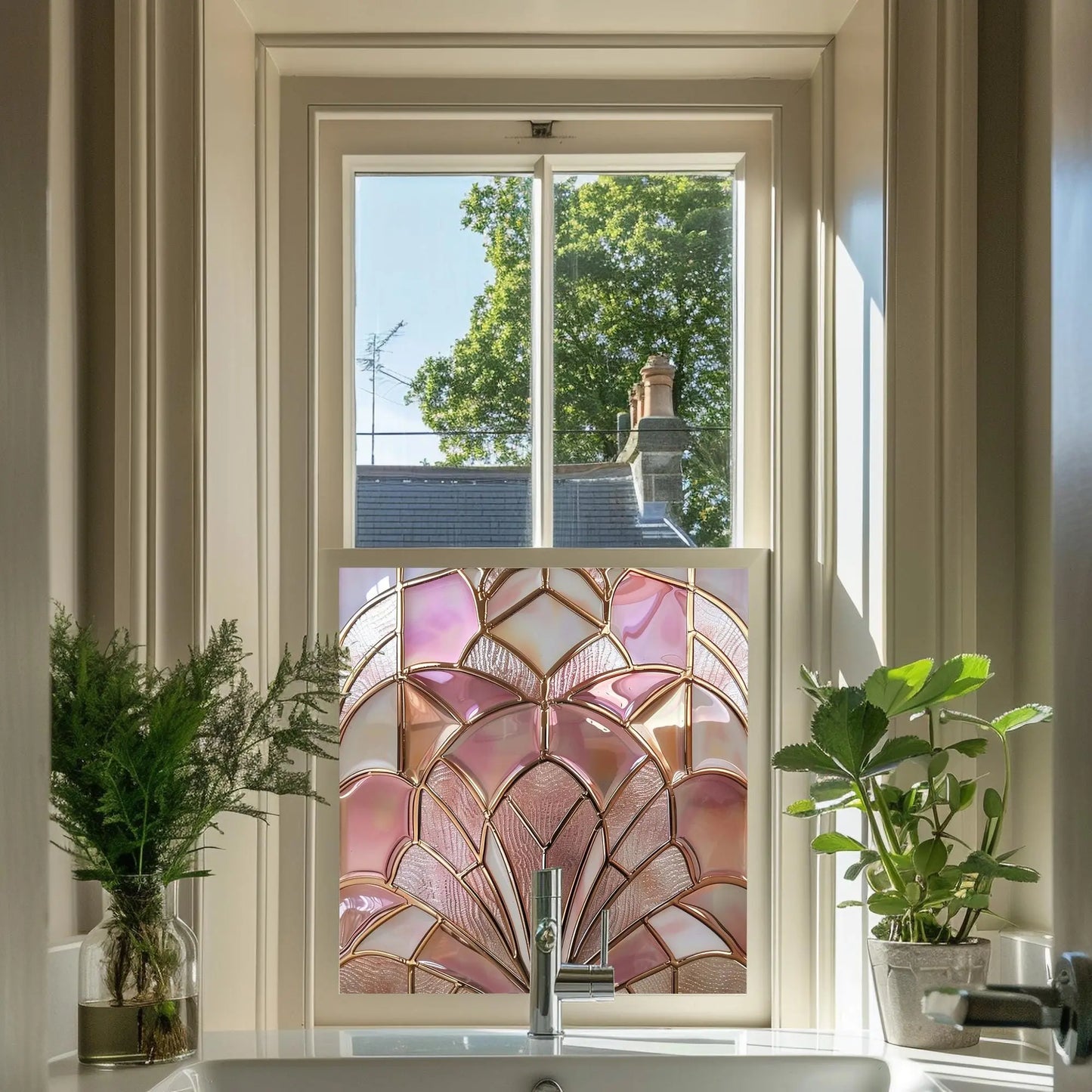 Opera Stained Glass Privacy Window Film Creative Windows
