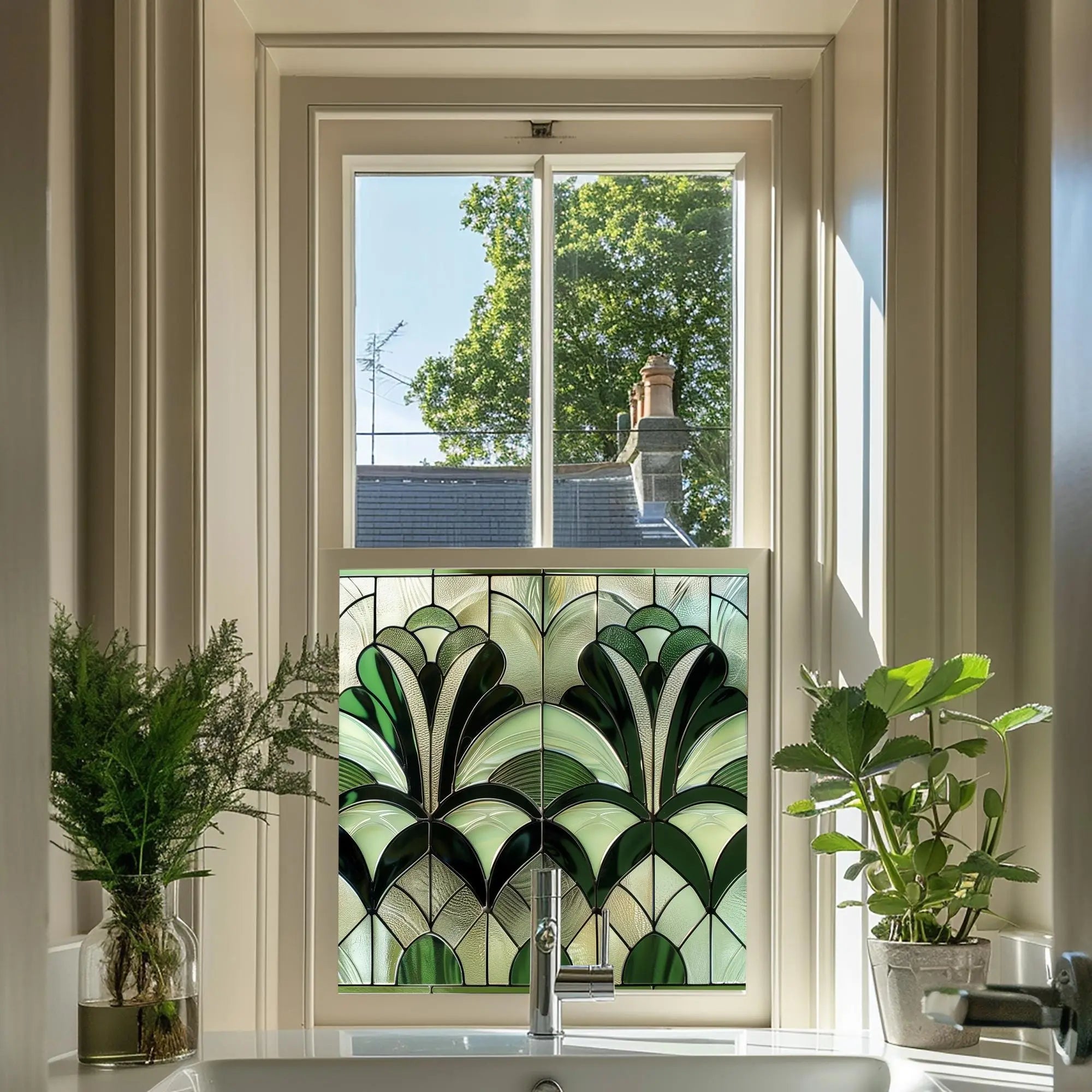 Botricello Privacy Stained Glass Window Film Creative Windows