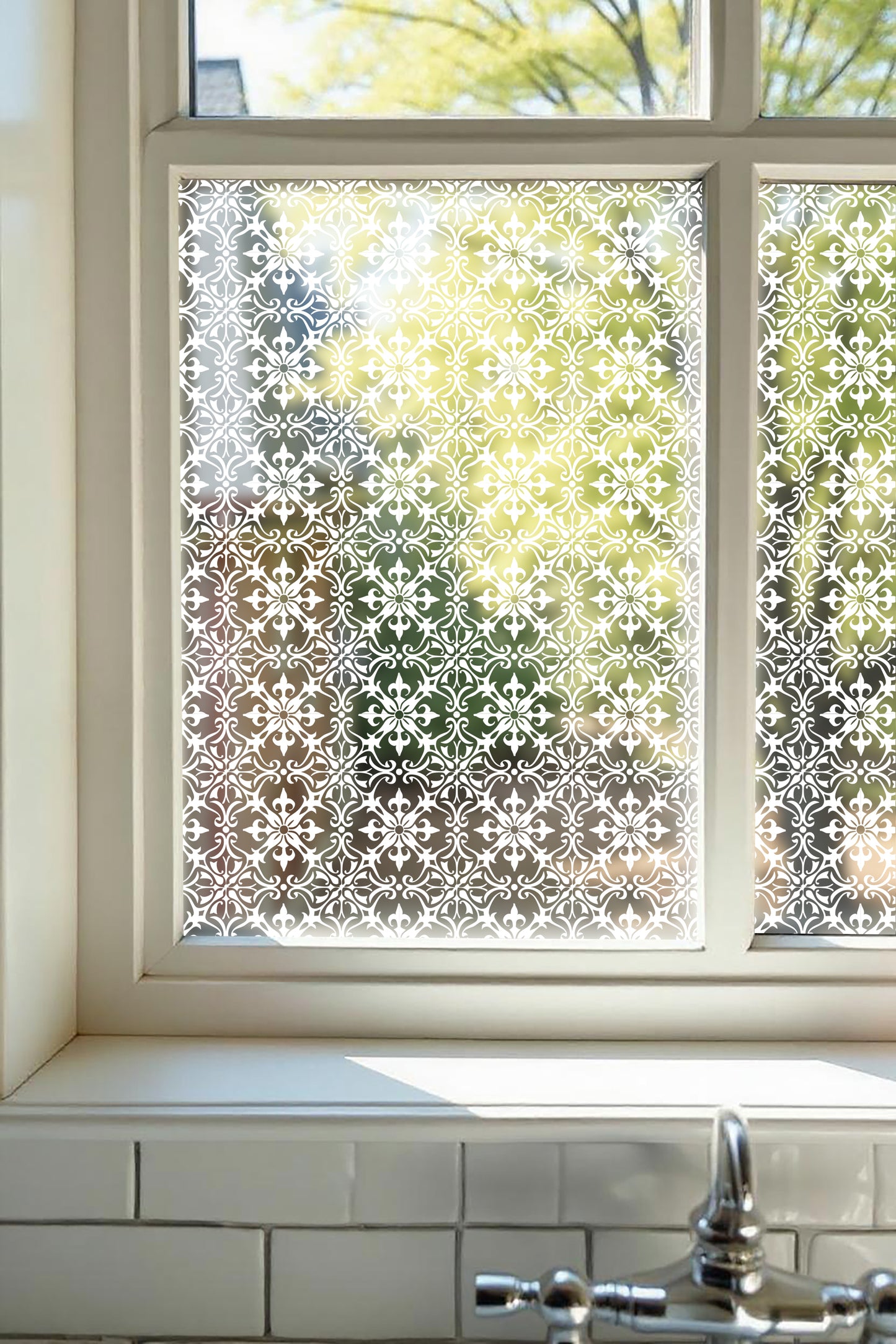Enna Privacy Patterned Window Film
