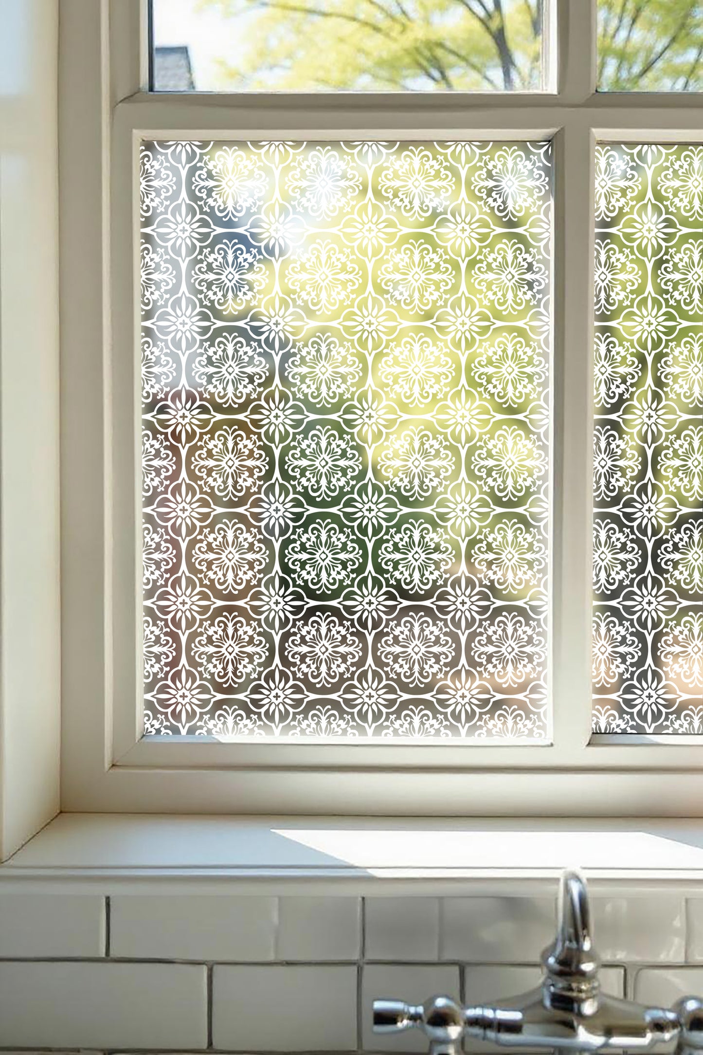 Empoli Privacy Frosted Patterned Window Film