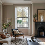 Ascara Privacy Frosted Window Film Border. Creative Windows