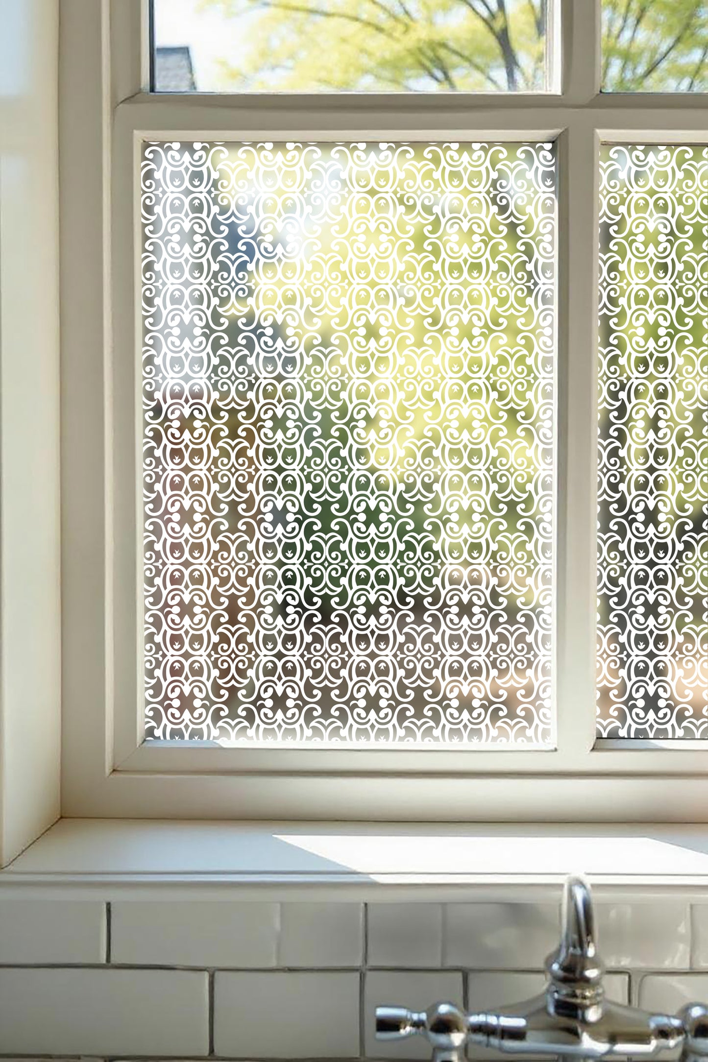 Elini Frosted Patterned Window Film For Privacy