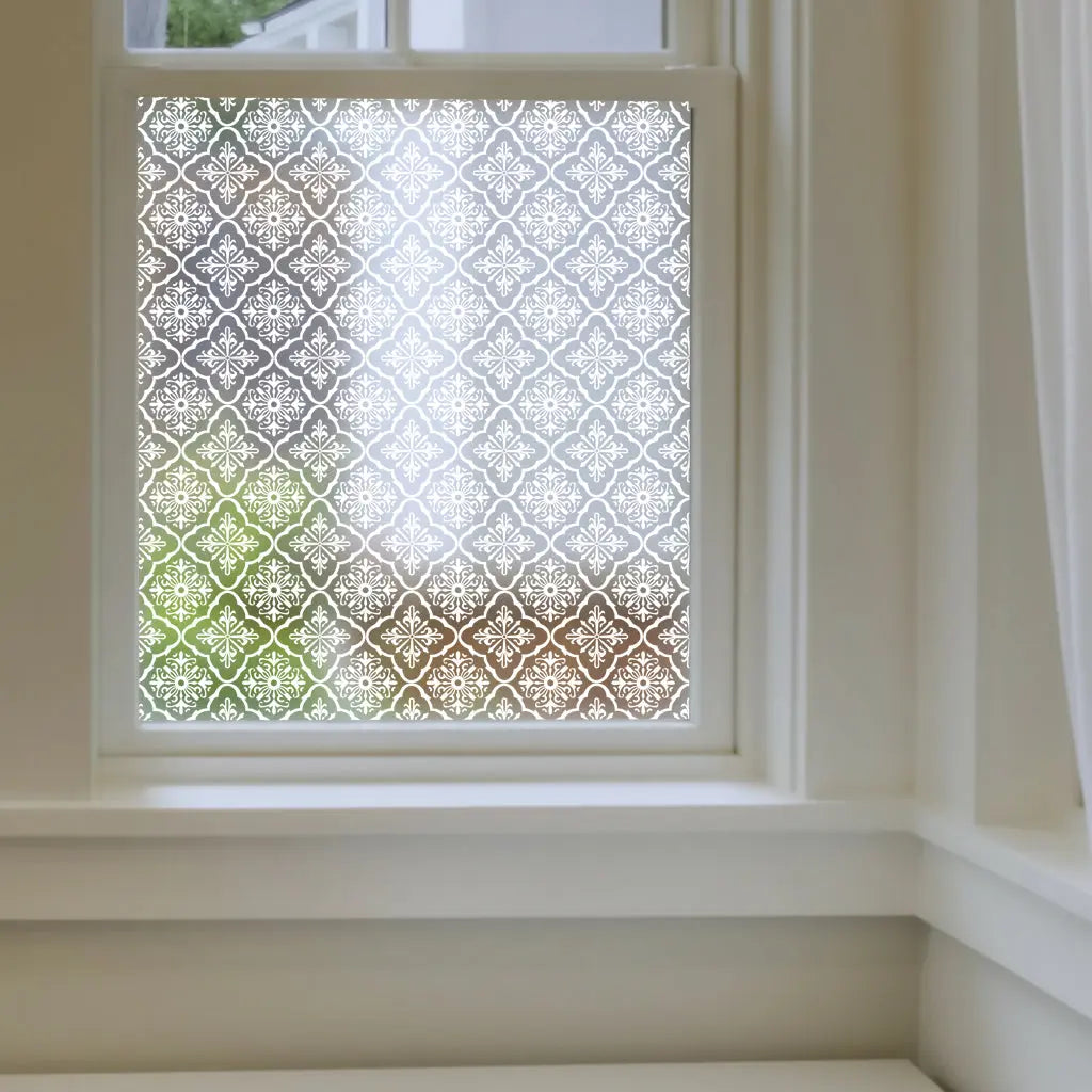 Elice Frosted Patterned Window Film For Privacy Creative Windows