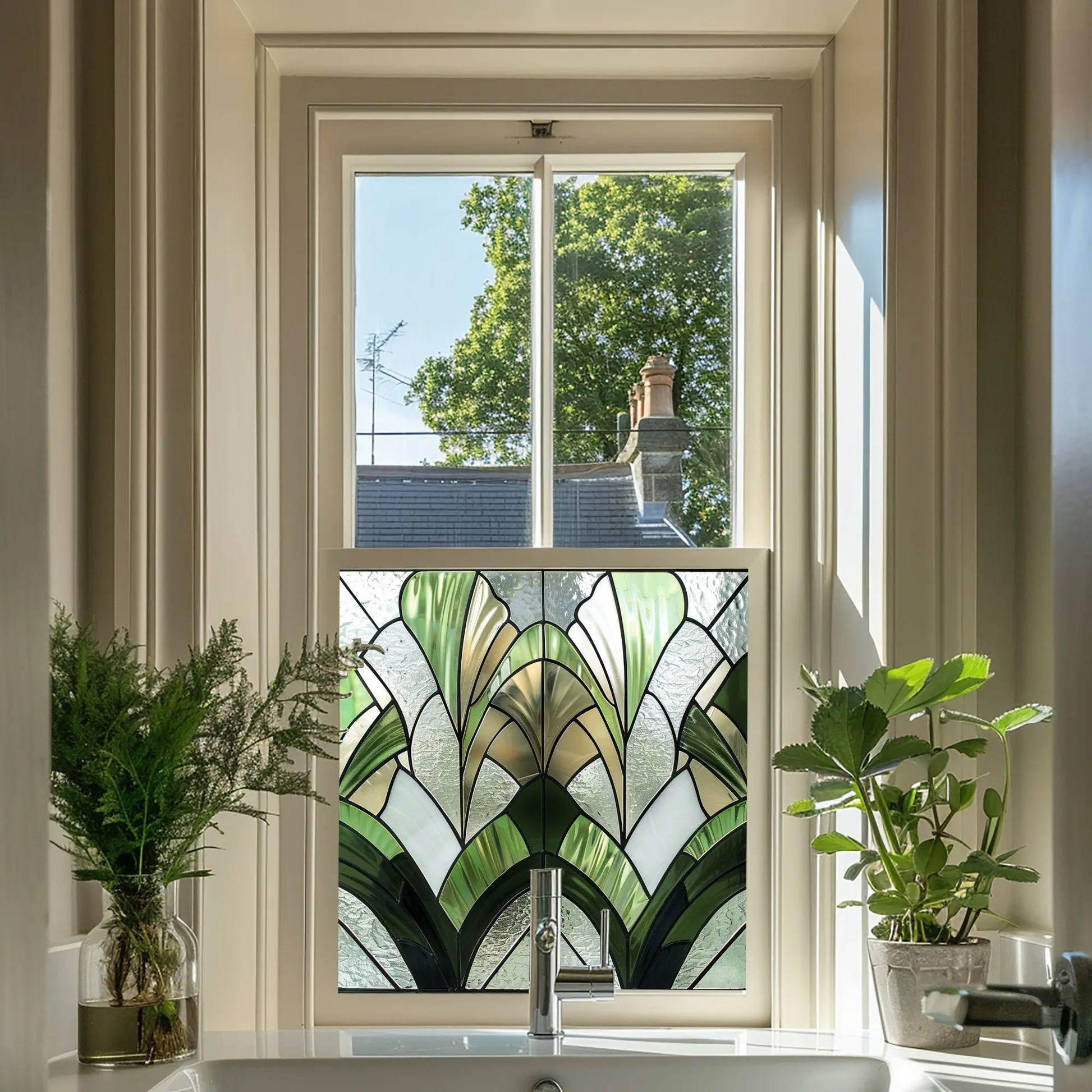Scilla Stained Glass Privacy Window Film Creative Windows