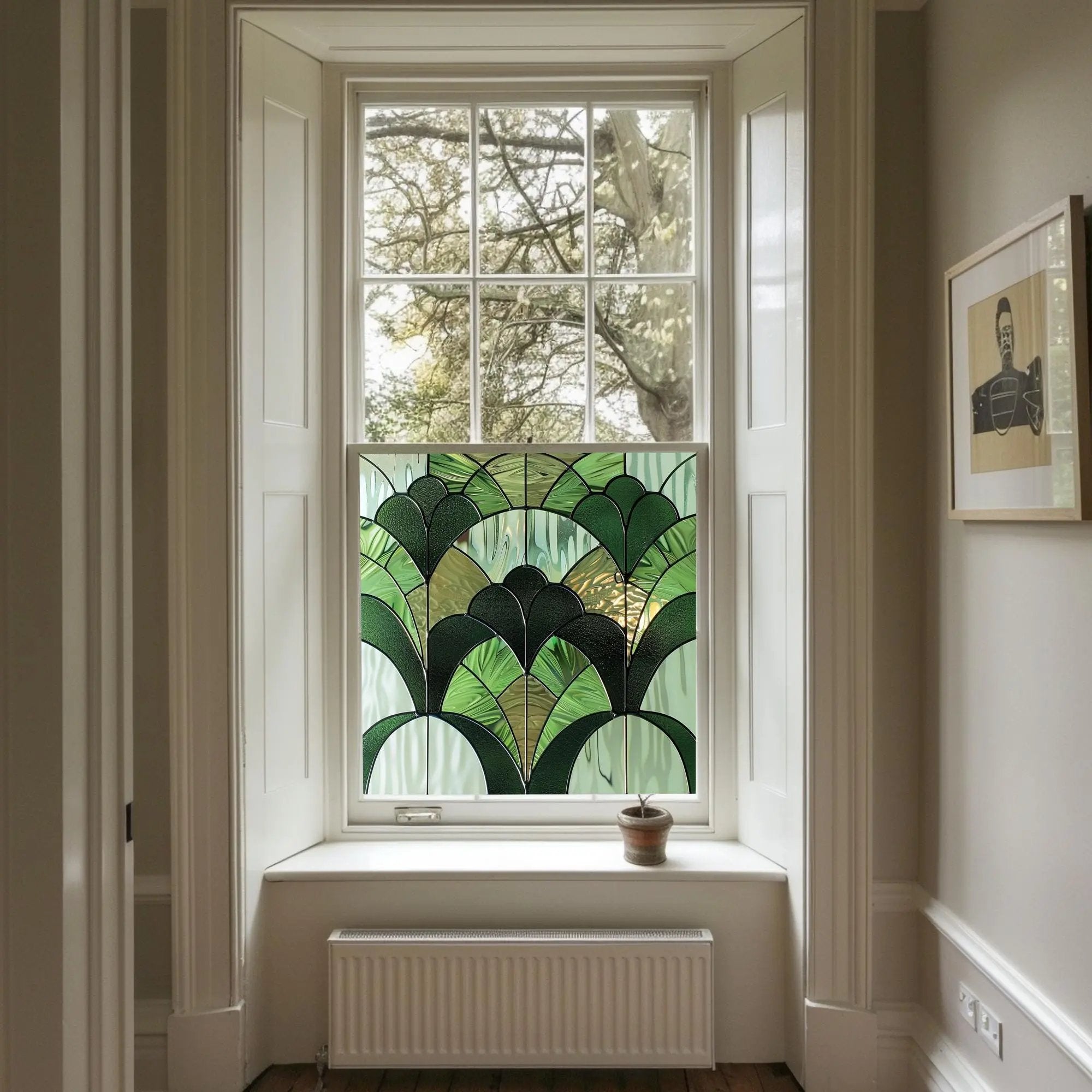 Asso Stained Glass Privacy Window Film Creative Windows