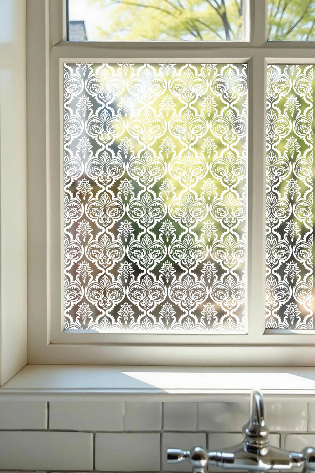 Buyezo Frosted Patterned Privacy Window Film Creative Windows