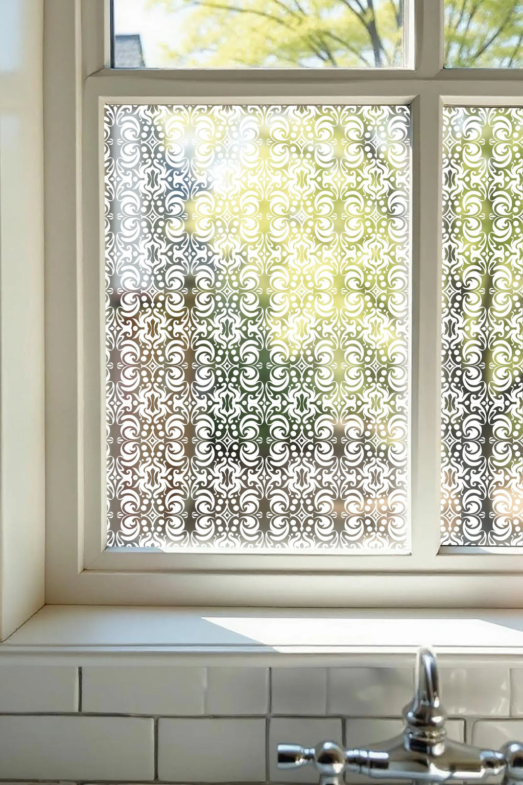 Buno Frosted Patterned Privacy Window Film Creative Windows