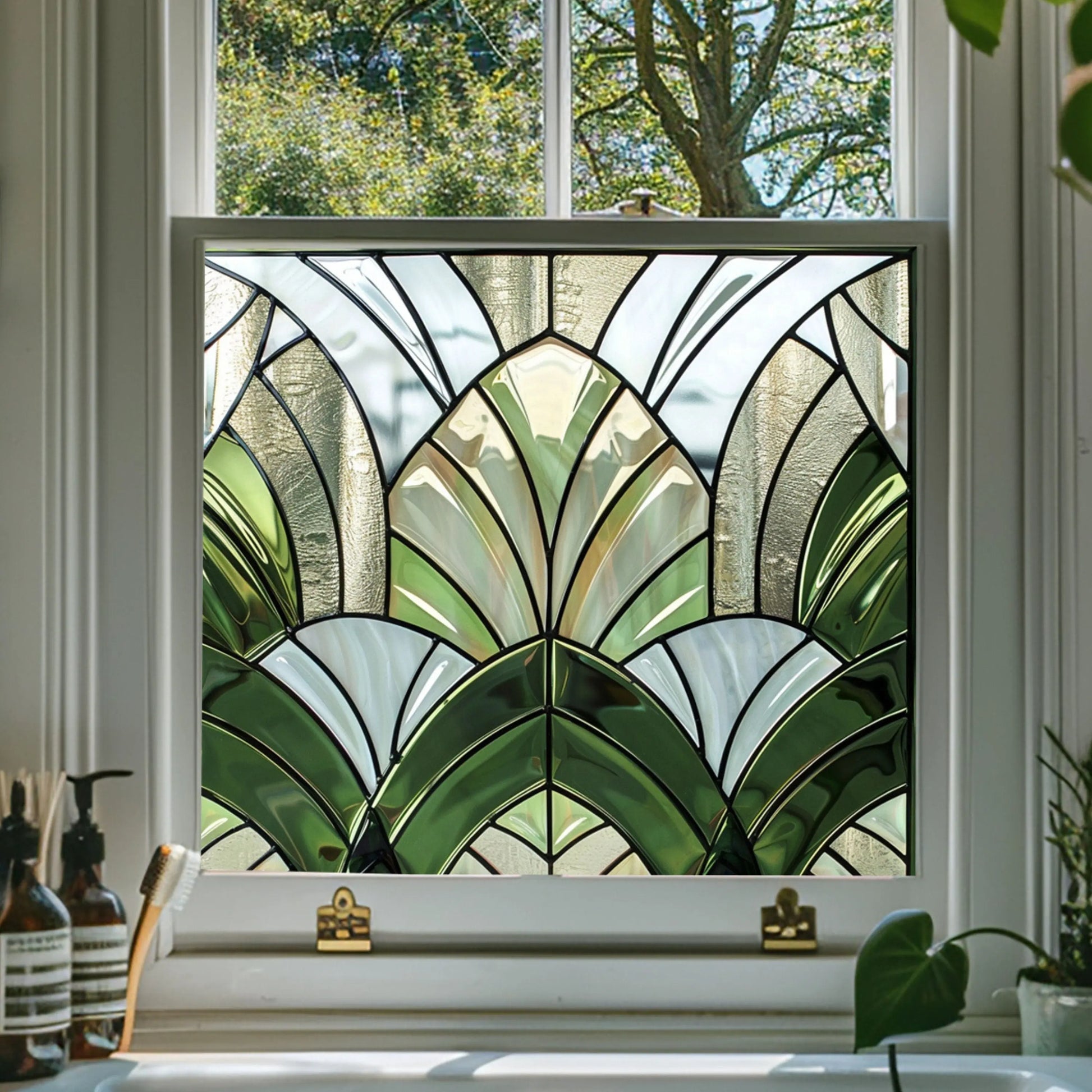 Azzio Stained Glass Window Film Creative Windows