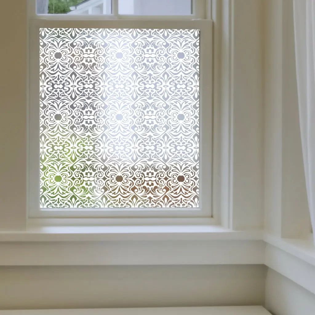 Barranda Patterned Frosted Privacy Window Film Creative Windows