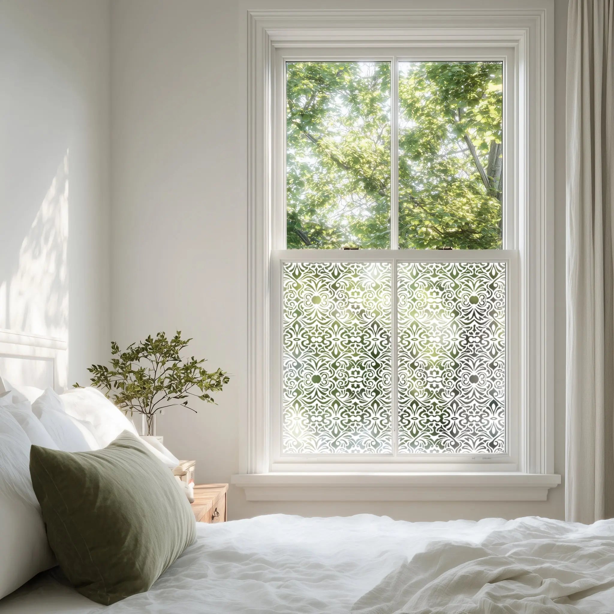 Barranda Patterned Frosted Privacy Window Film Creative Windows