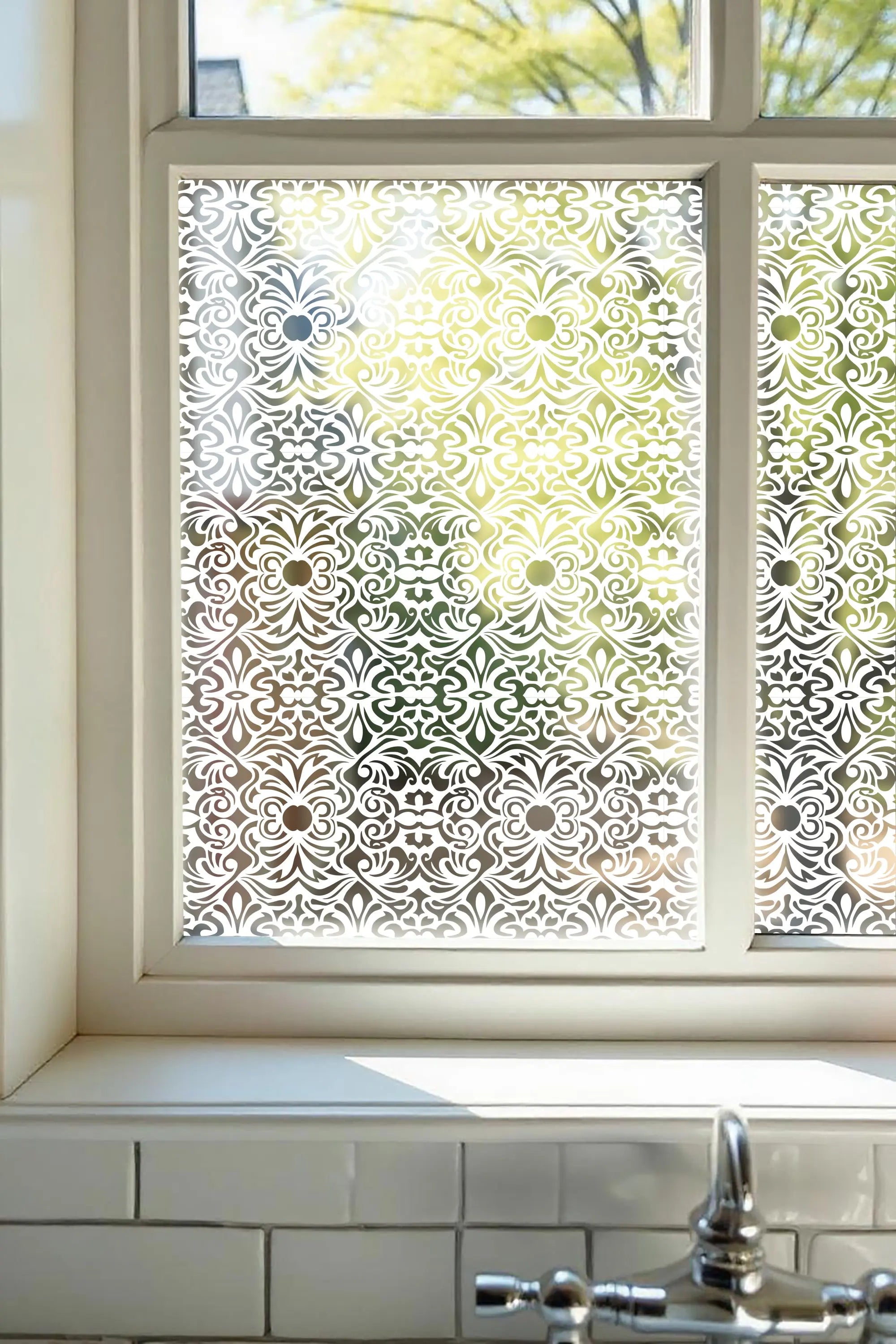 Barranda Patterned Frosted Privacy Window Film Creative Windows