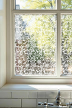 Artosilla Frosted Patterned Privacy Window Film Creative Windows