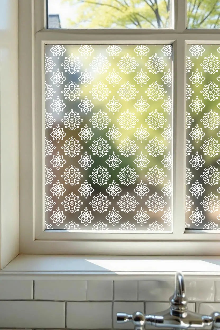 Achim Frosted Privacy Patterned Window Film Creative Windows