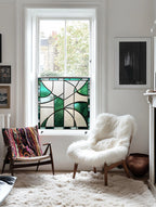 Lizzanello Privacy Stained Glass Window Film Creative Windows