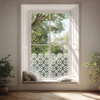 Frosted Privacy Window Film Patterned Decorative Glass Film Made to Measure Creative Windows