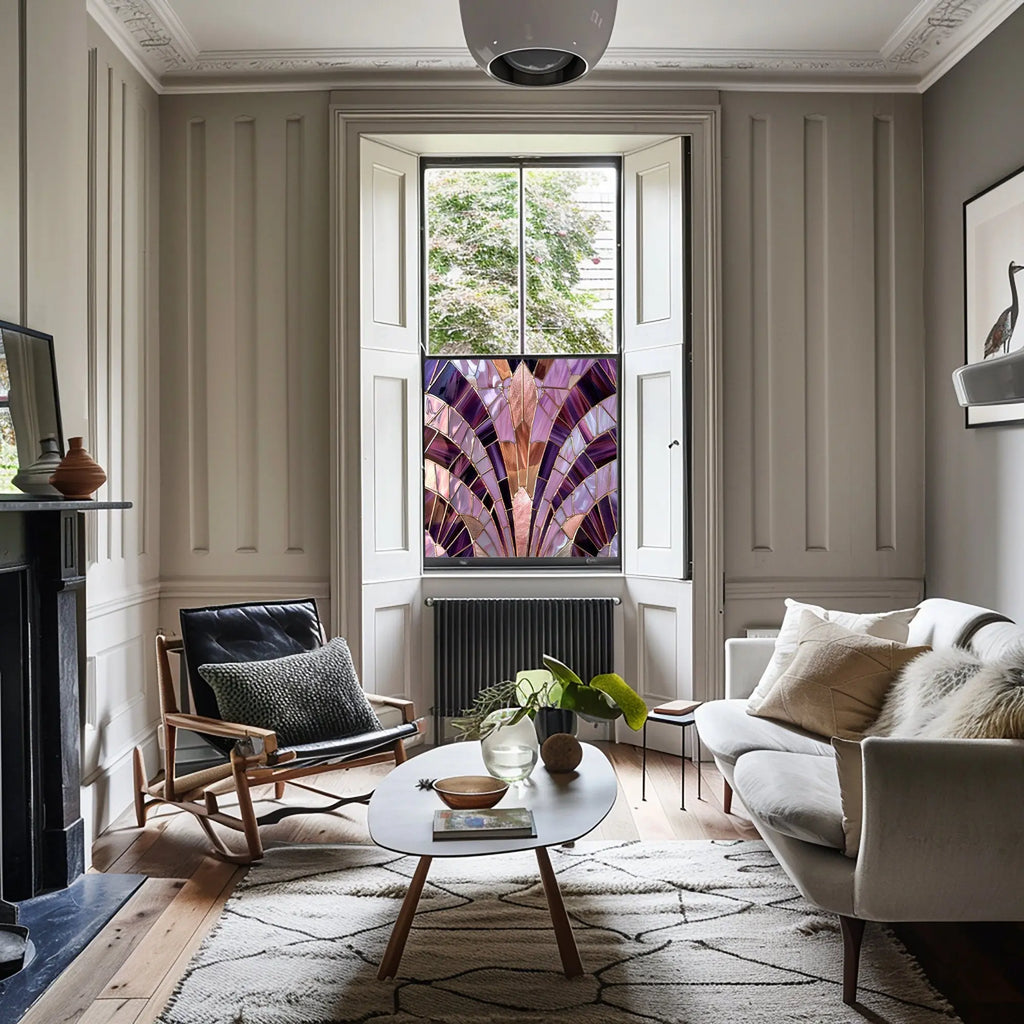 Veleso Stained Glass Privacy Window Film Creative Windows