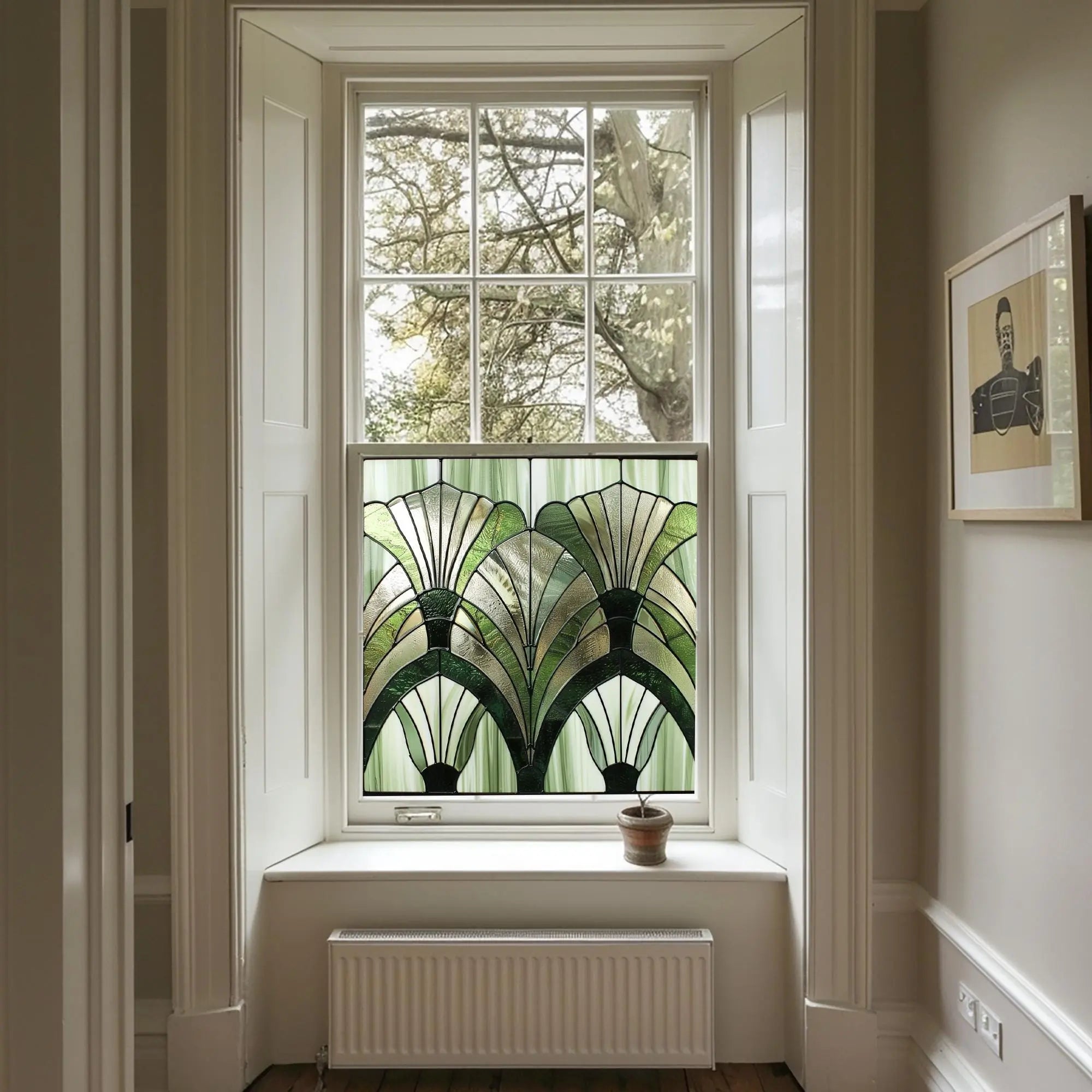 Senago Privacy Stained Glass Window Film Creative Windows
