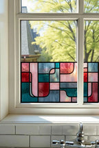 Colourful Decorative Window Film for Privacy and Style
