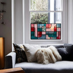 Colourful Decorative Window Film for Privacy and Style