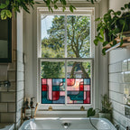 Colourful Decorative Window Film for Privacy and Style
