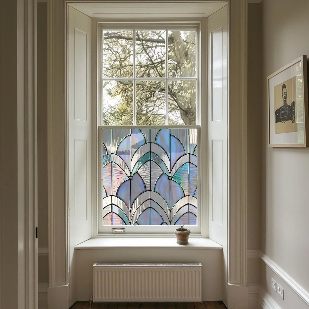 Toffia Stained Glass Privacy Window Film Creative Windows