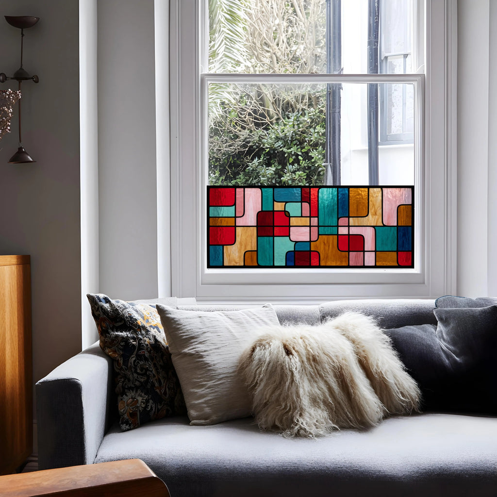 Decorative Stained Glass Window Film