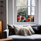 Decorative Stained Glass Window Film