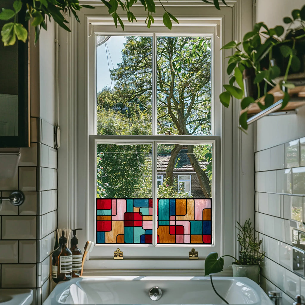 Decorative Stained Glass Window Film
