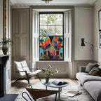 Vadena Stained Glass Privacy Window Film Creative Windows