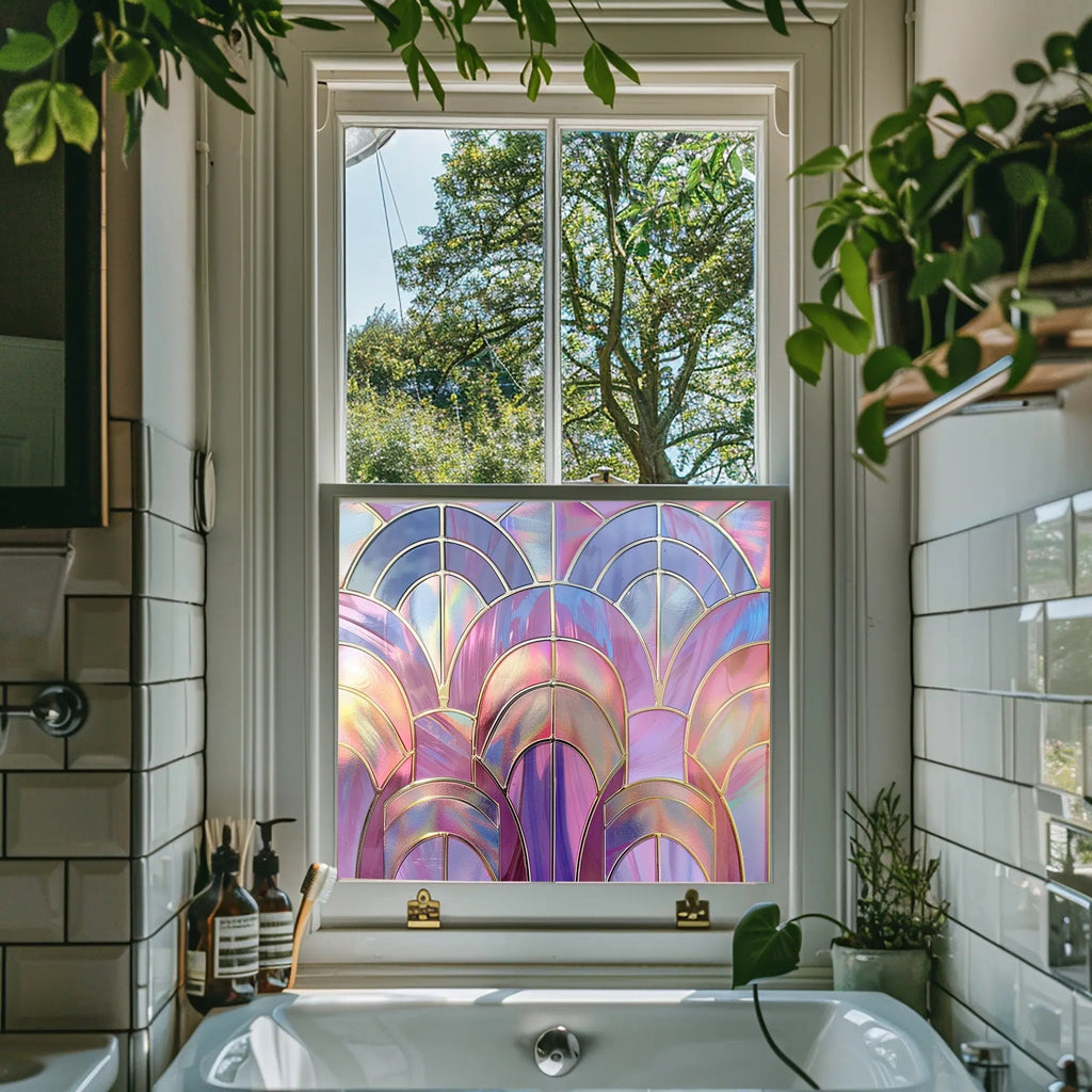 Vedeseta Stained Glass Privacy Window Film Creative Windows