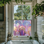 Vedeseta Stained Glass Privacy Window Film Creative Windows