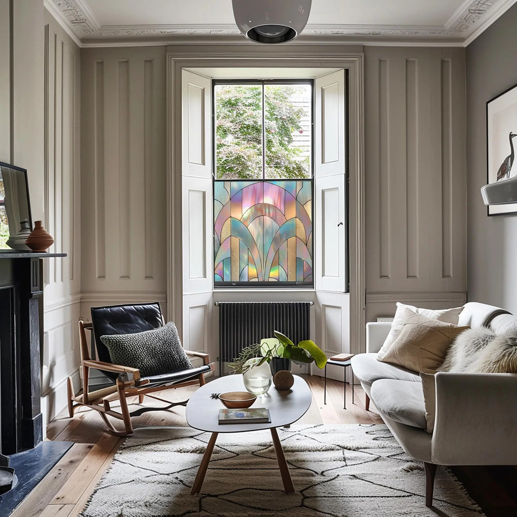Arcola Stained Glass Window Film For Privacy Creative Windows
