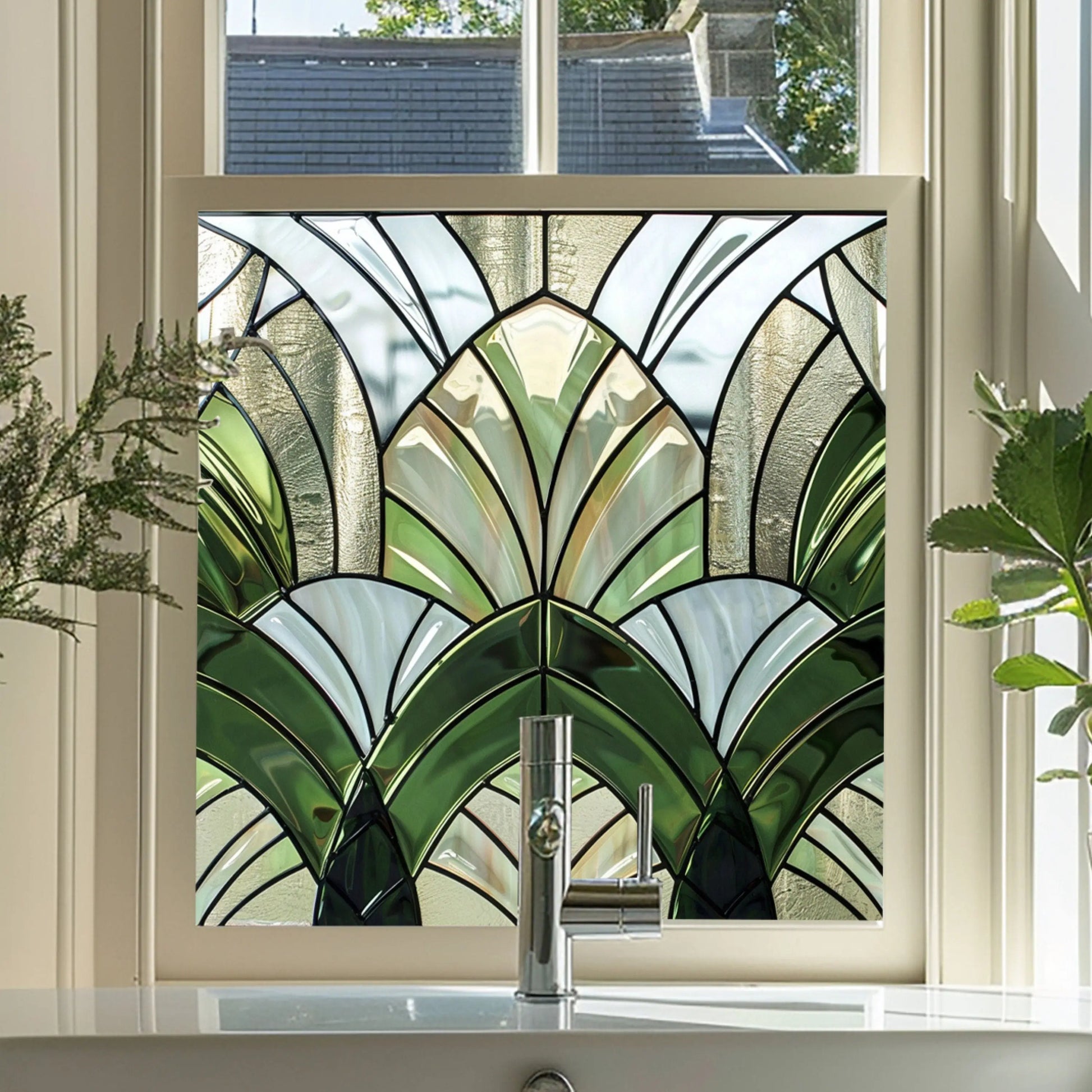 Azzio Stained Glass Window Film Creative Windows