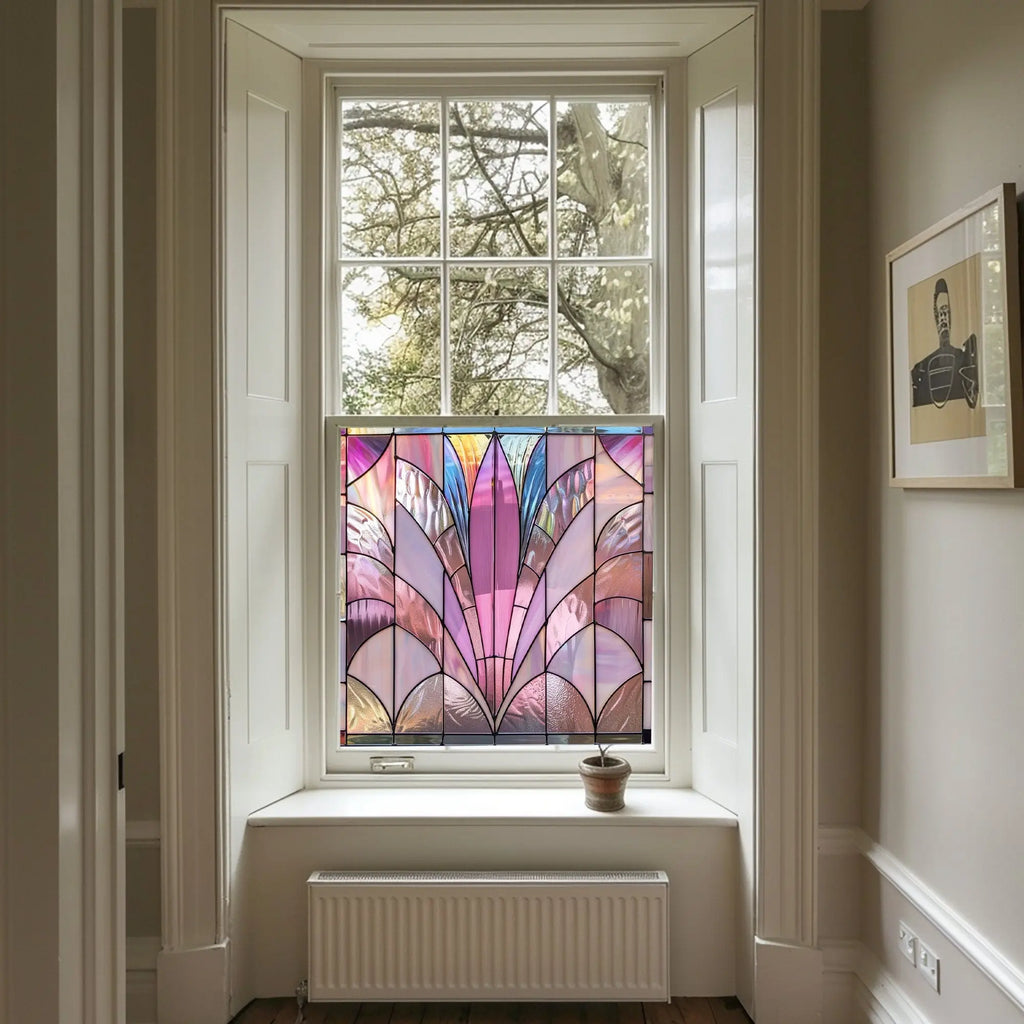 Neviglie Privacy Stained Glass Window Film Creative Windows