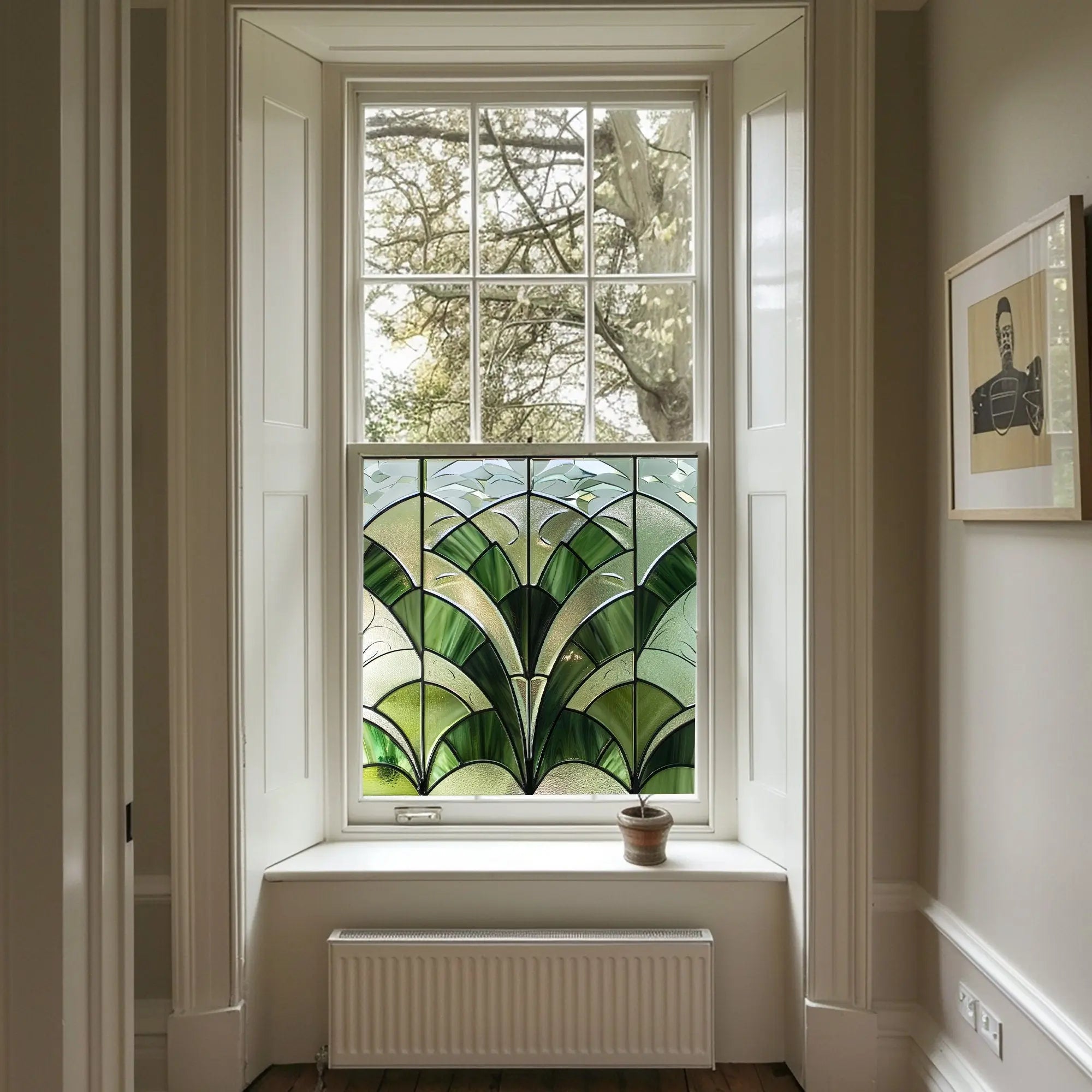 Venasca Privacy Stained Glass Window Film Creative Windows