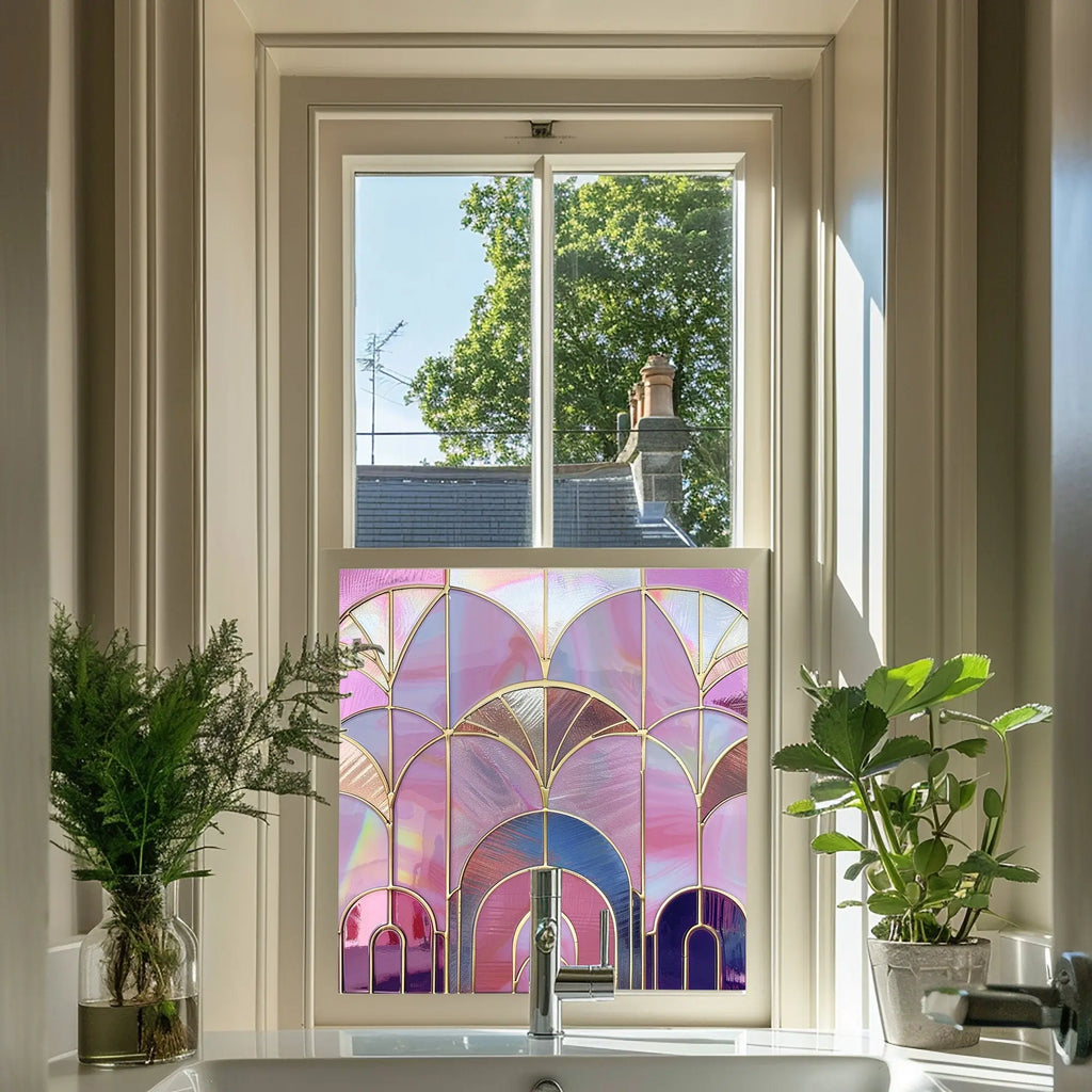 Vedelago Stained Glass Privacy Window Film Creative Windows