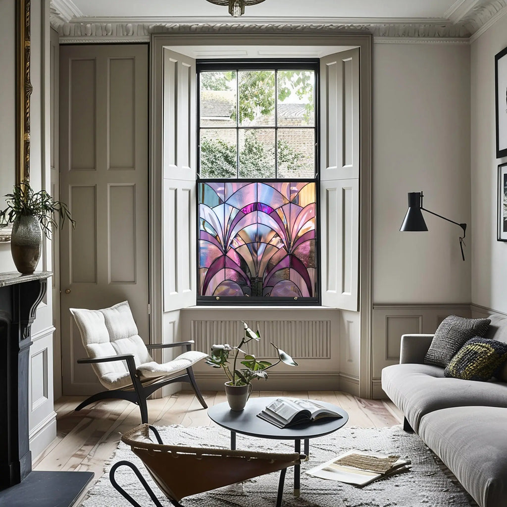 Villacidro Stained Glass Privacy Window Film Creative Windows