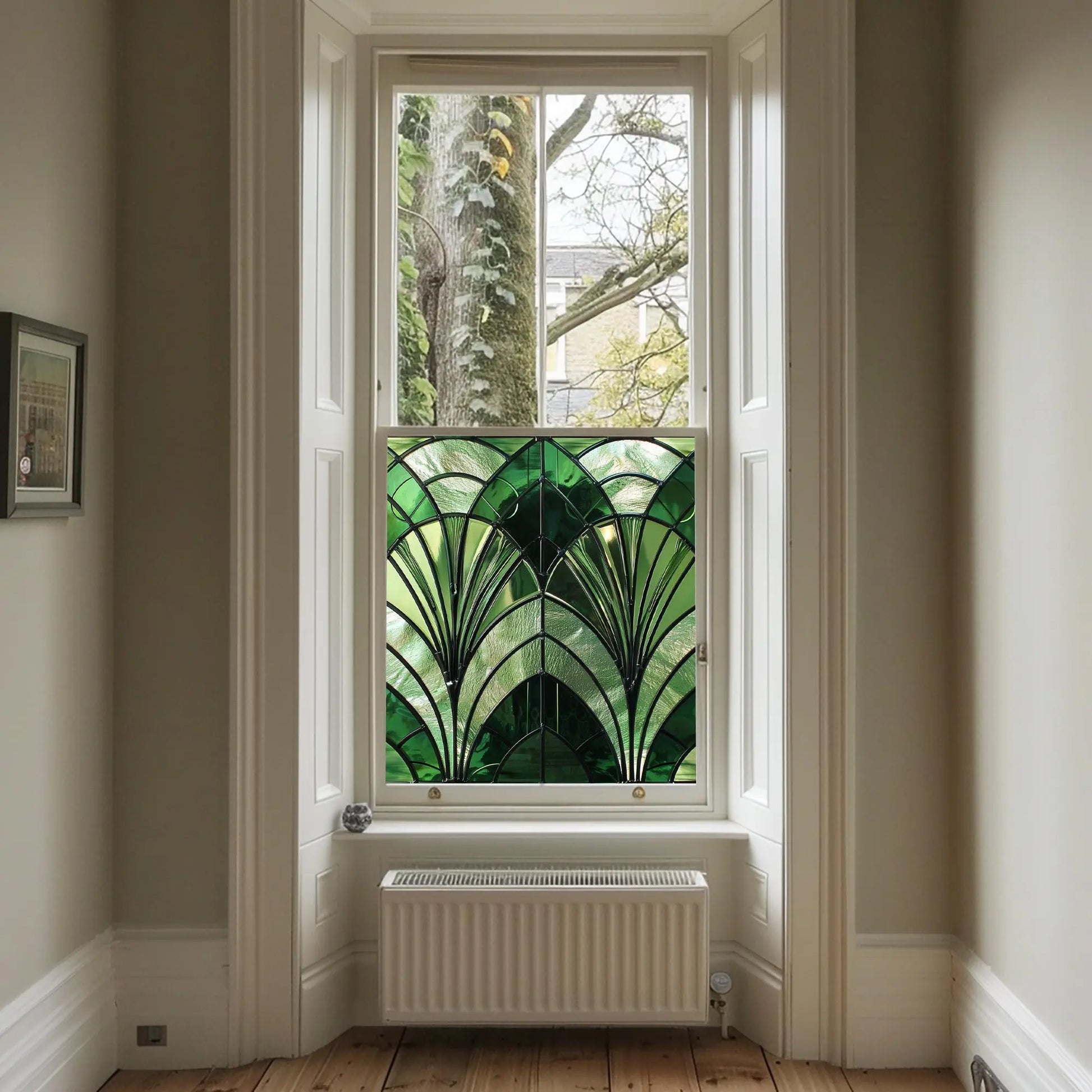 Izano Privacy Stained Glass Window Film Creative Windows