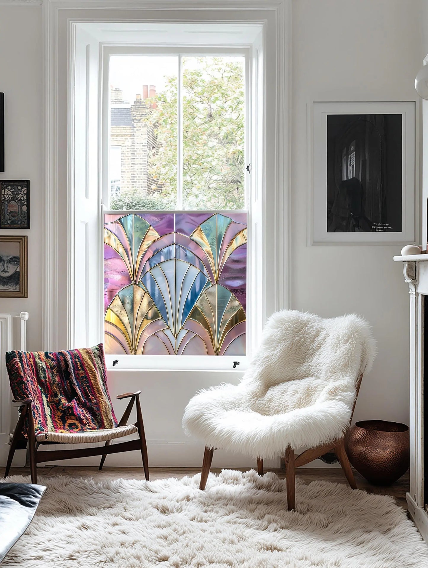 Nardo Stained Glass Window Film For Privacy Creative Windows