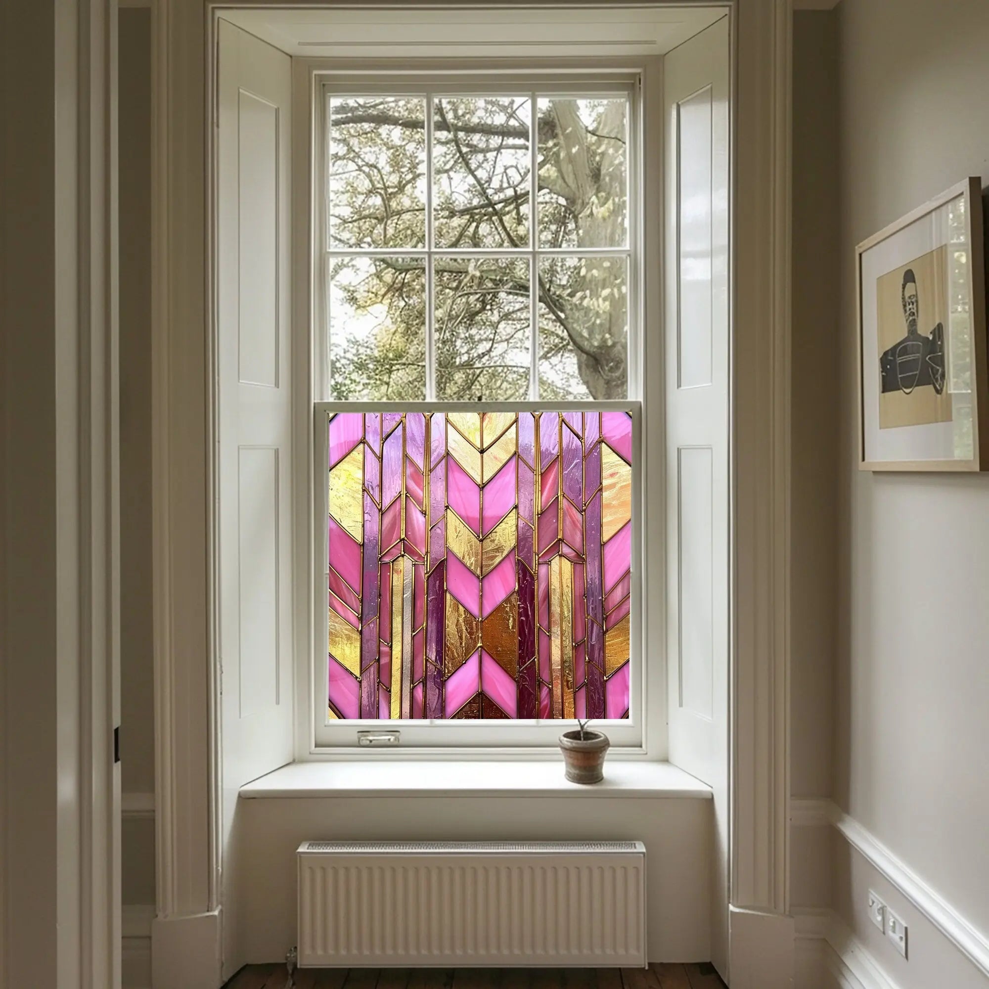 Volpara Stained Glass Privacy Window Film Creative Windows