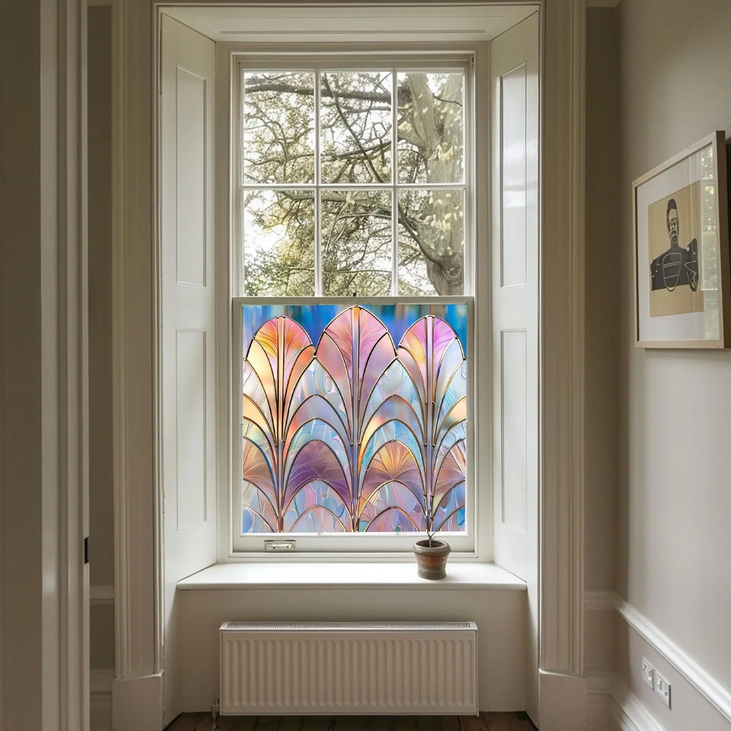 Lenola Privacy Stained Glass Window Film Creative Windows