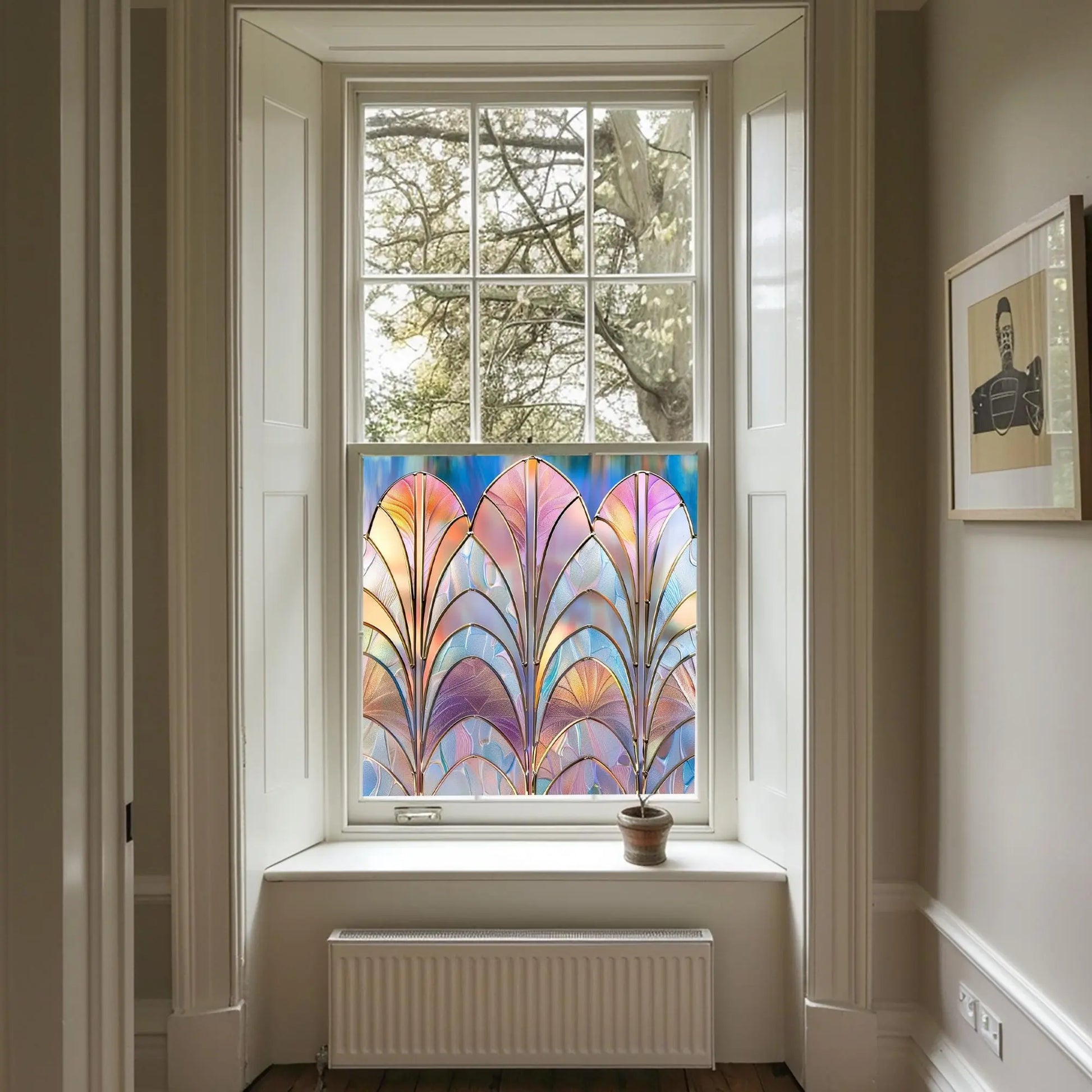 Lenola Privacy Stained Glass Window Film Creative Windows