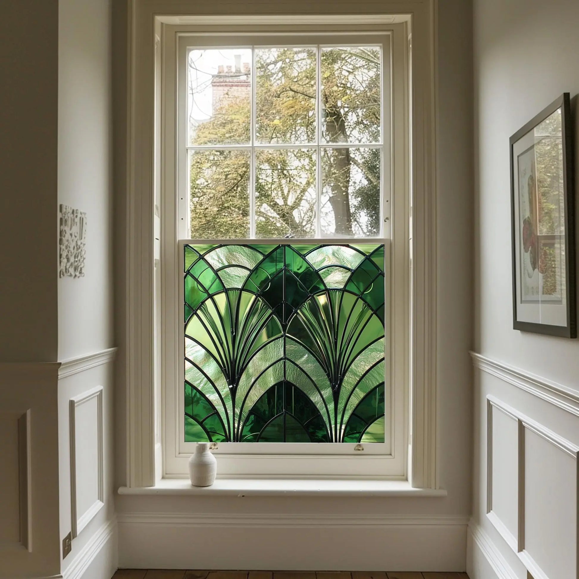 Izano Privacy Stained Glass Window Film Creative Windows