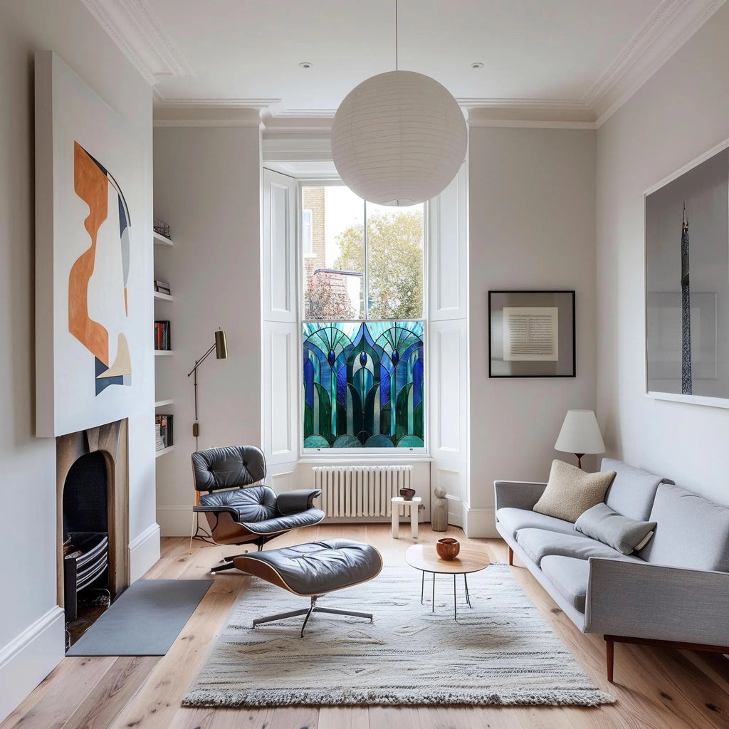 Hellín Art Deco Privacy Window Film Creative Windows